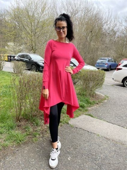 DÁMSKÉ šaty #MULLETDRESS MALINA