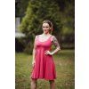 “NAKOMBINUJ SI SVÉ ÁČKOVÉ (NE)KOJÍCÍ ŠATY” MAGENTA - MAMINKA (POUZE SPODNÍ DÍL) (vhodné také jako TĚHOTENSKÉ)