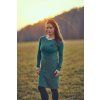 Kojící šaty EMERALD krátká verze ( dlouhý rukáv ) - Maminka
