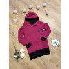 Prodloužená mikina WARMKEEPER HOOD UP POPPY - Dámská (vhodné pro TĚHOTNÉ)
