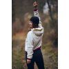 CROP OVERSIZE mikina z warmkeeperu RAINBOW  - Dámská