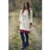 DÁMSKÁ Prodloužená WARMKEEPER mikina HOOD UP RAINBOW  (vhodné pro TĚHOTNÉ)