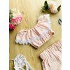DÍVČÍ Mušelínkový set APRICOT Pink