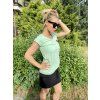 Triko LONG PASTEL GREEN - Dámské (krátký rukáv)