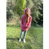 Hřejivá DÍVČÍ mikina FLEECE HOODIE Pink