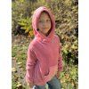 Hřejivá DÍVČÍ mikina FLEECE HOODIE Pink
