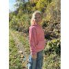 Hřejivá DÍVČÍ mikina FLEECE HOODIE Pink
