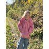 Hřejivá DÍVČÍ mikina FLEECE HOODIE Pink