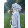 Hřejivá DÍVČÍ mikina FLEECE HOODIE Folklor