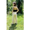 Dámské elegantní kalhoty BUSINESS NUDE LONG