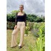 Dámské elegantní kalhoty BUSINESS NUDE SHORT