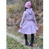 Hřejivé zimní čepice/tunely LIGHT PINK - Maminka / Děti
