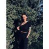 Dámský CROP TOP ONE-SIDE Black