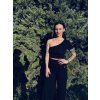 Dámský CROP TOP ONE-SIDE Black