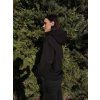 Dámská NEKOJICÍ mikina HOODIE SHINY Black