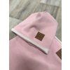 Hřejivé zimní čepice/tunely WARMKEEPER CREAMY PINK - Maminka / Děti