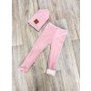 DÍVČÍ Hřejivé zimní TERMO LEGÍNY Creamy Pink WARMKEEPER