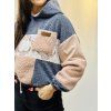 Dámská PATCHWORK Oversize Hoodie 2