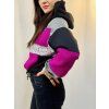 Dámská PATCHWORK Oversize Hoodie 5