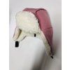 SOFTSHELLOVÁ beranice s beránkem PINK - Holčička