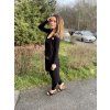 Úpletový Cardigan Black - Dámský